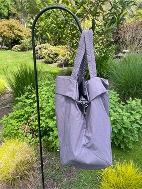 lululemon athletica Lavender Tote with Silver Hardware